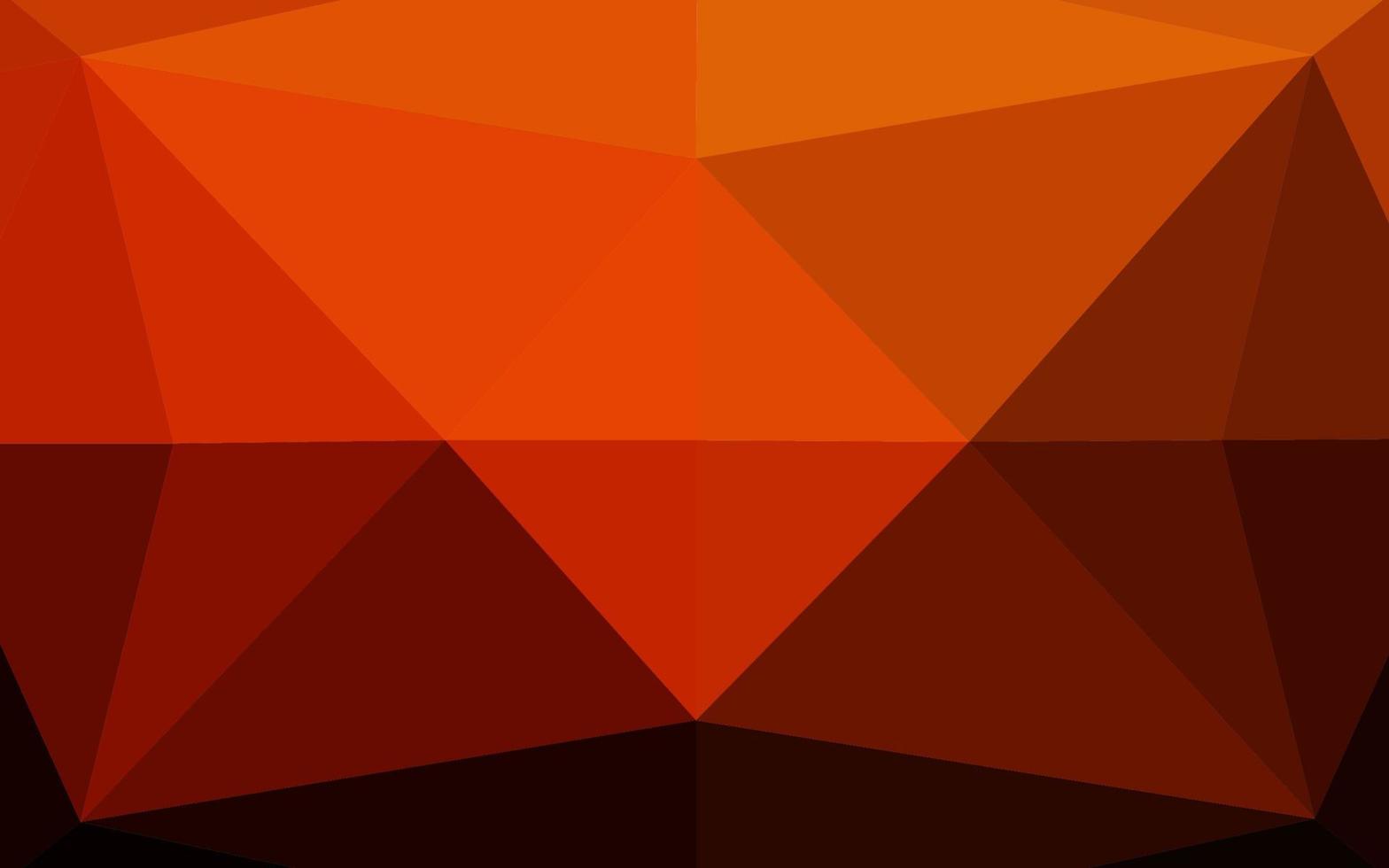 Dark Orange vector shining hexagonal pattern.