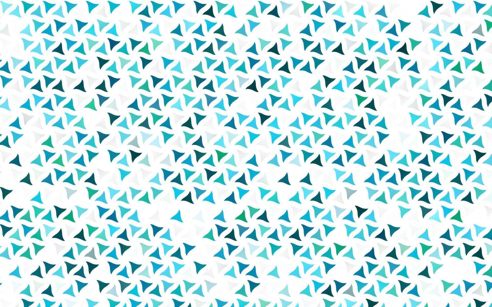 Light Blue, Green vector seamless pattern in polygonal style.