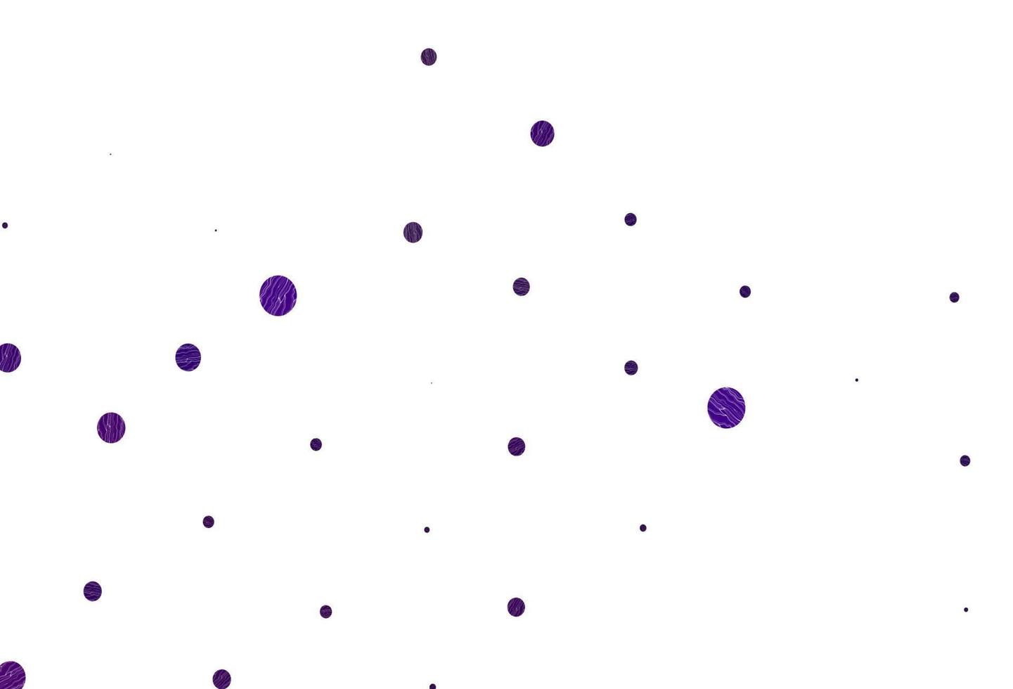 Light purple vector pattern with spheres.
