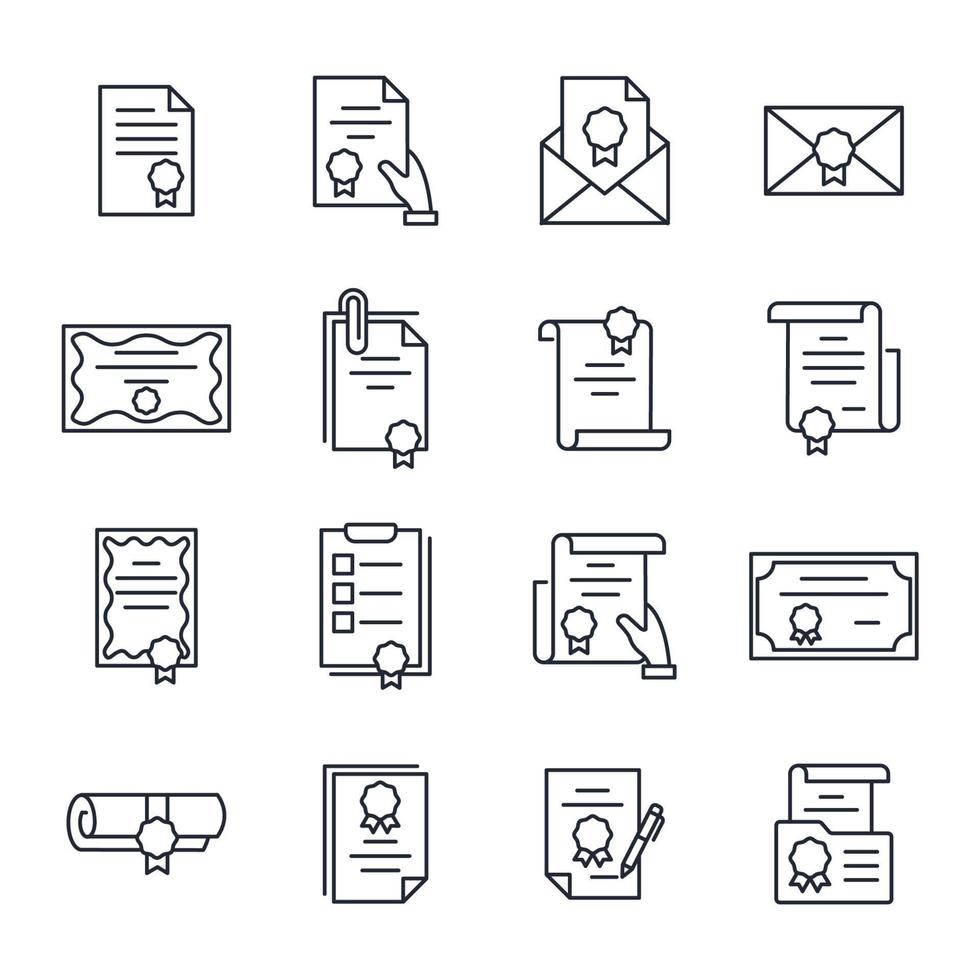 icono de documento legal vector