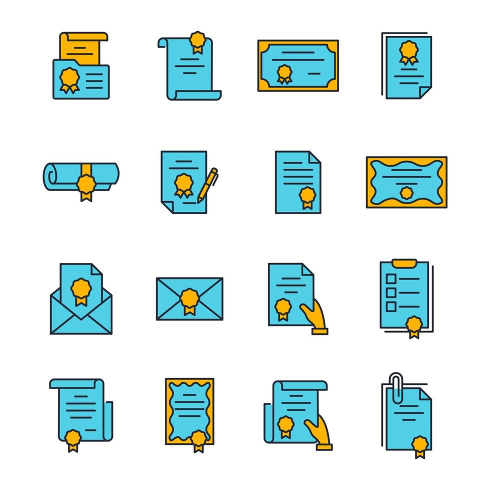legal document icon vector