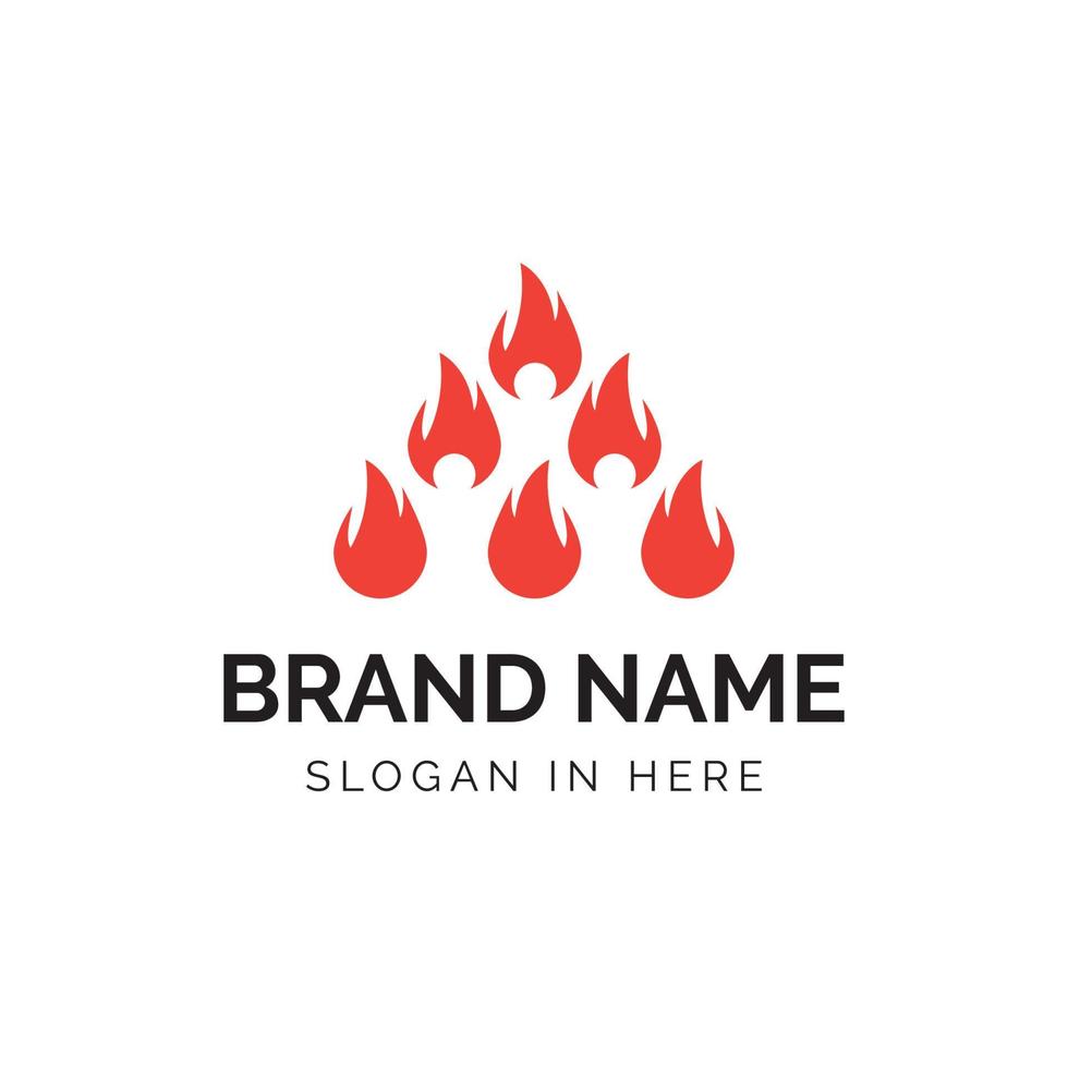 burn community logo vector