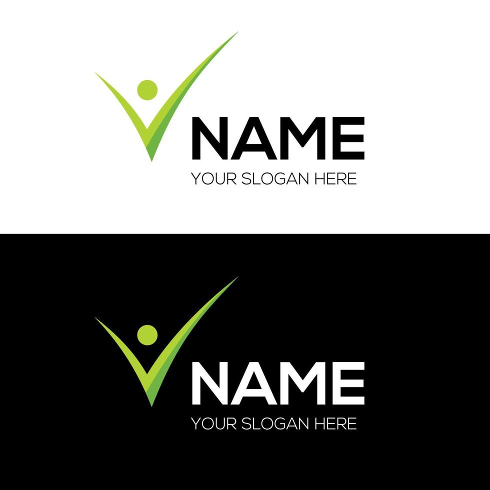 body health logo in green vector