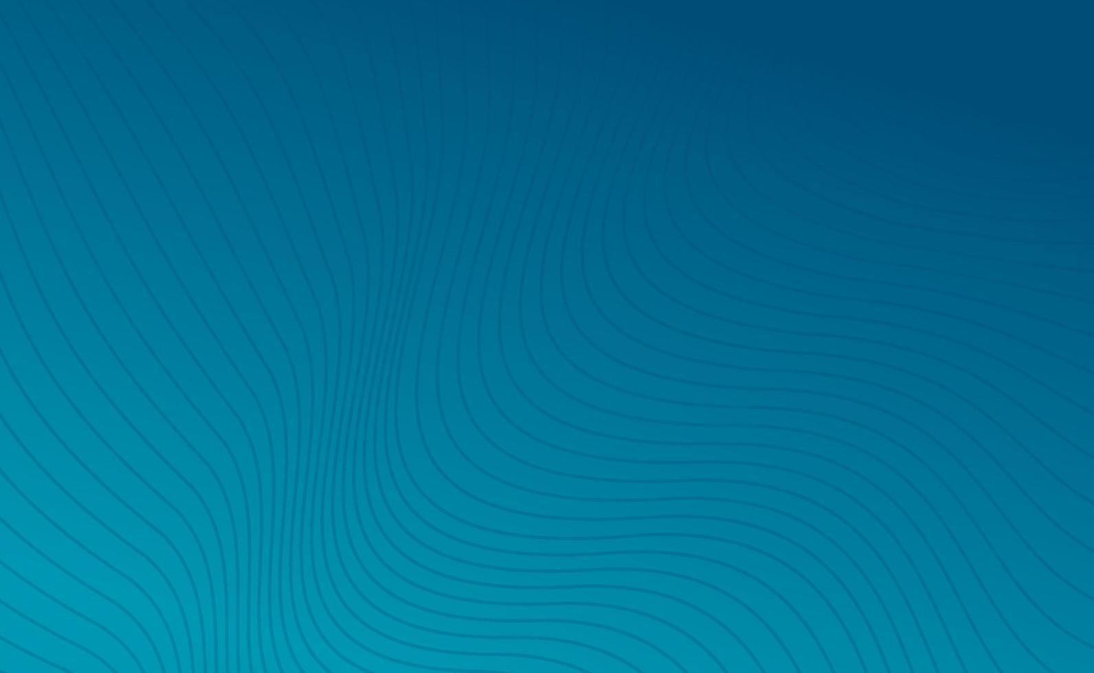 background with wavy lines texture in gradient blue color vector