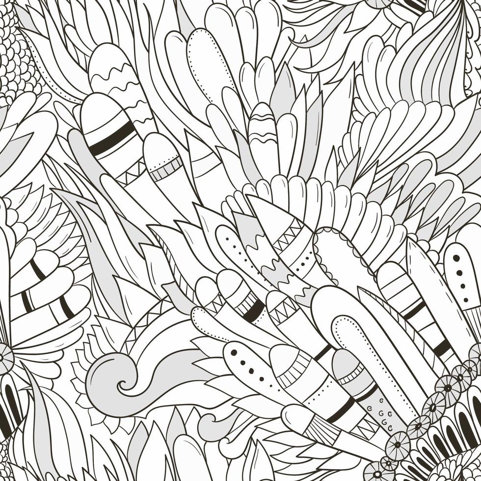 Seamless pattern with leaves. Spring,summer background. Easter vector