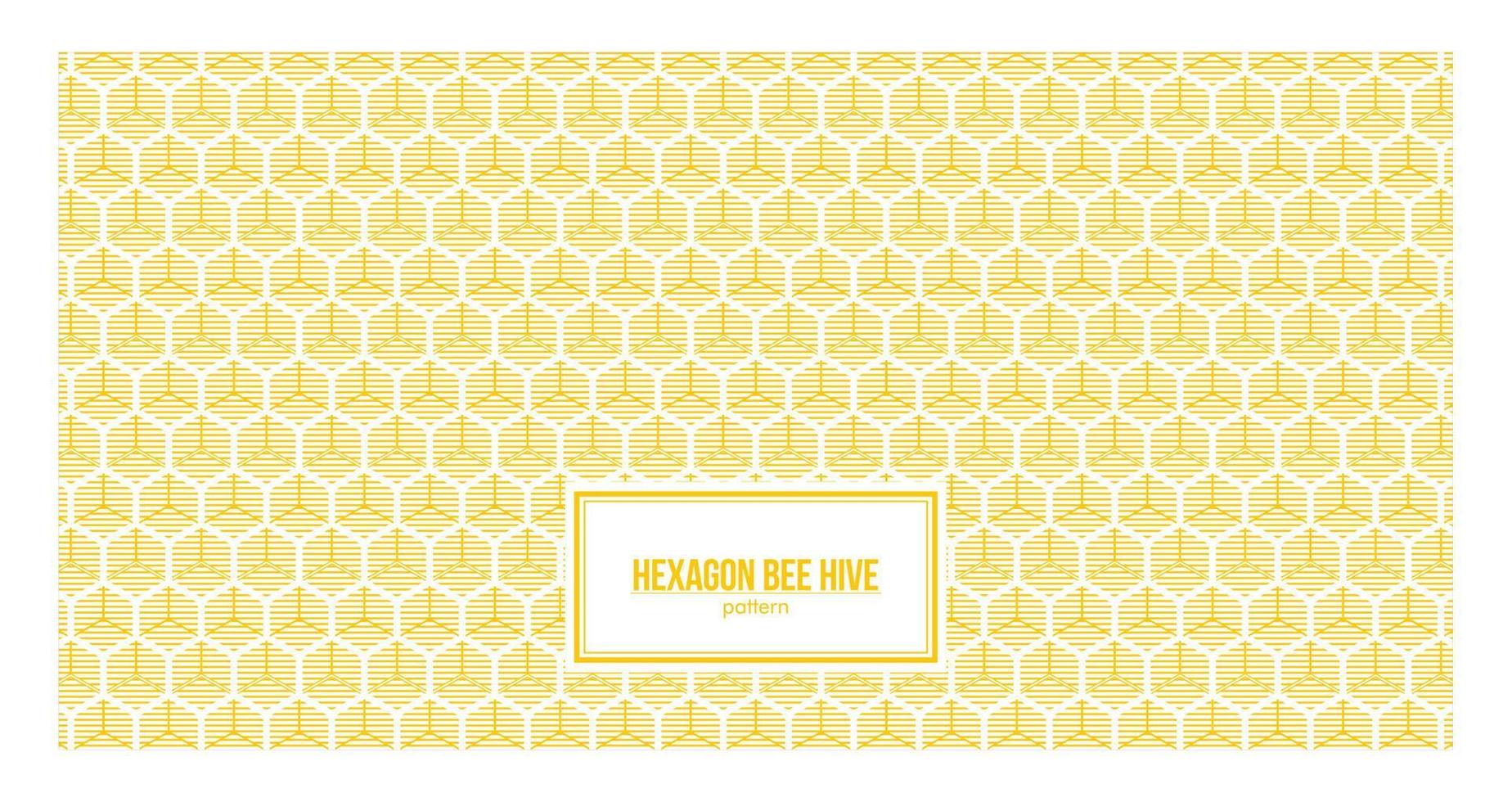hexagonal shape pattern that looks like a honeycomb vector