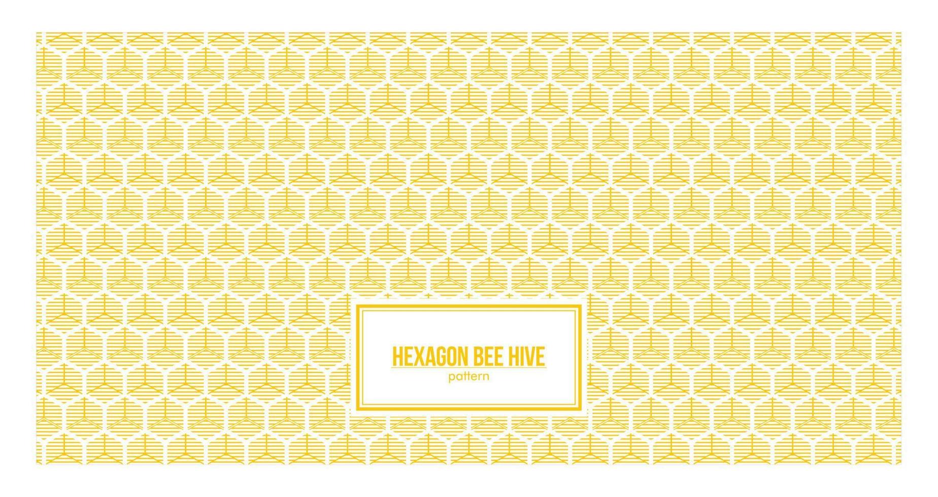 hexagonal shape pattern that looks like a honeycomb vector