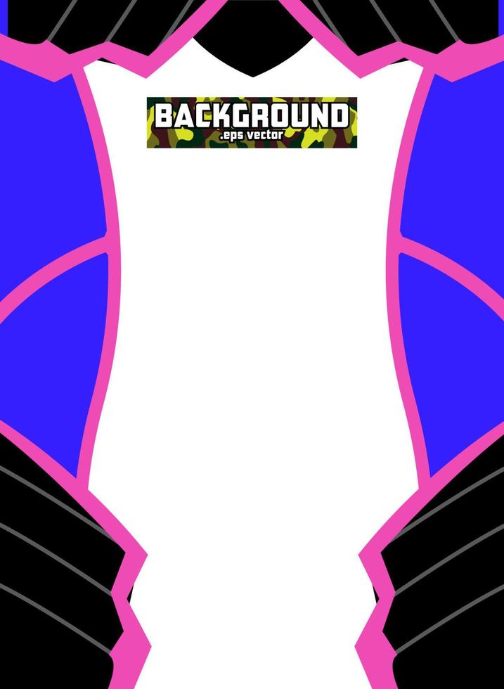 background design illustration for sports team uniform sublimation printing jersey fabric vector
