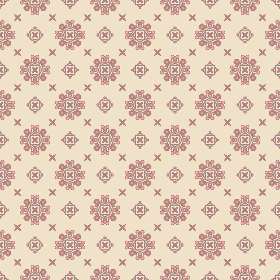 Ornament Seamless Background Pattern. vector