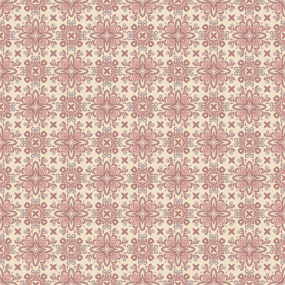 Ornament Seamless Background Pattern. vector
