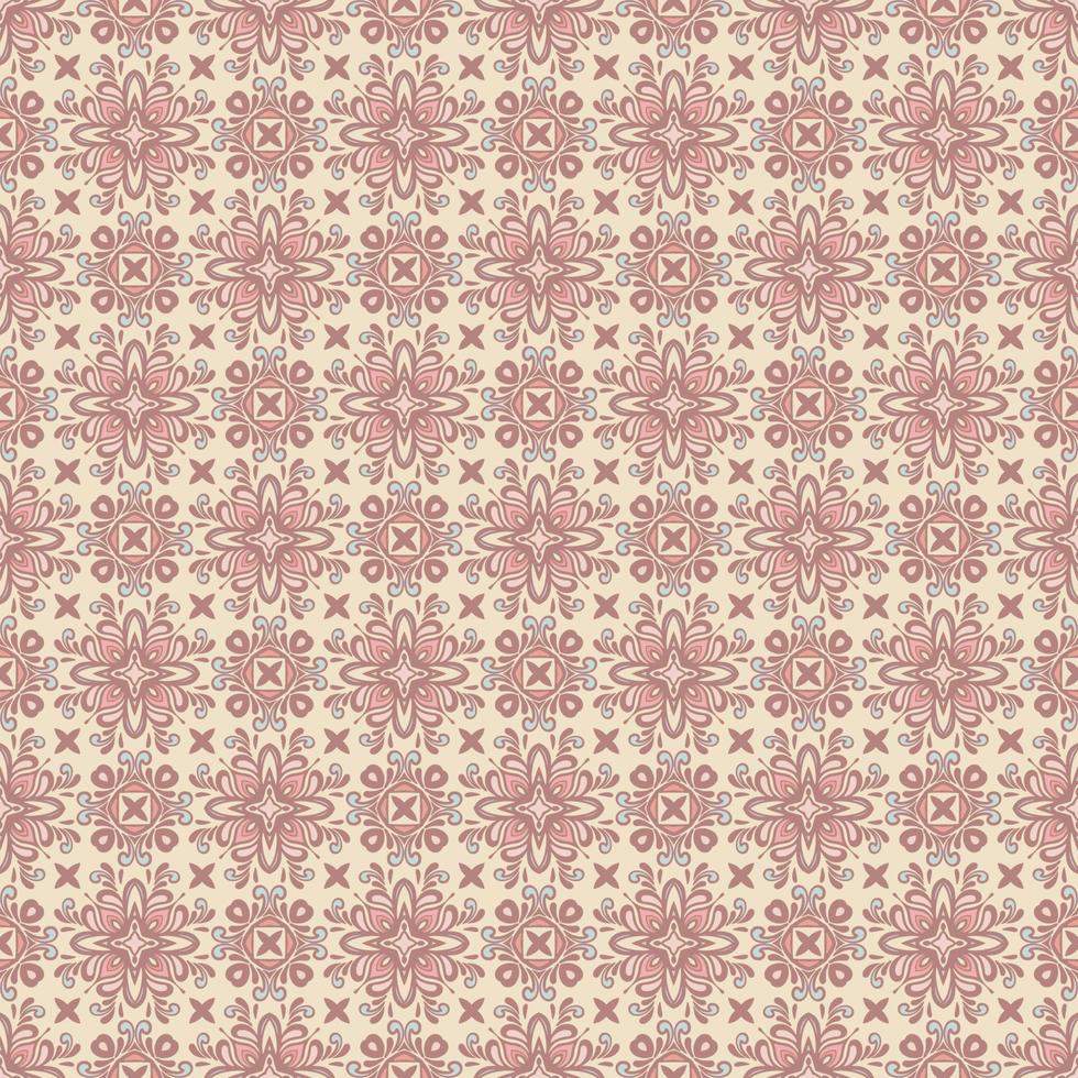 Ornament Seamless Background Pattern. vector