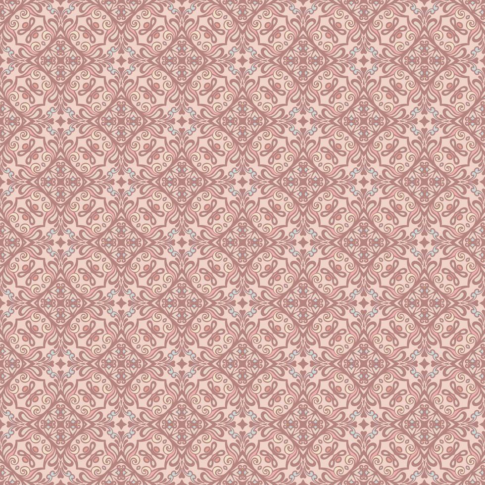 Ornament Seamless Background Pattern. vector