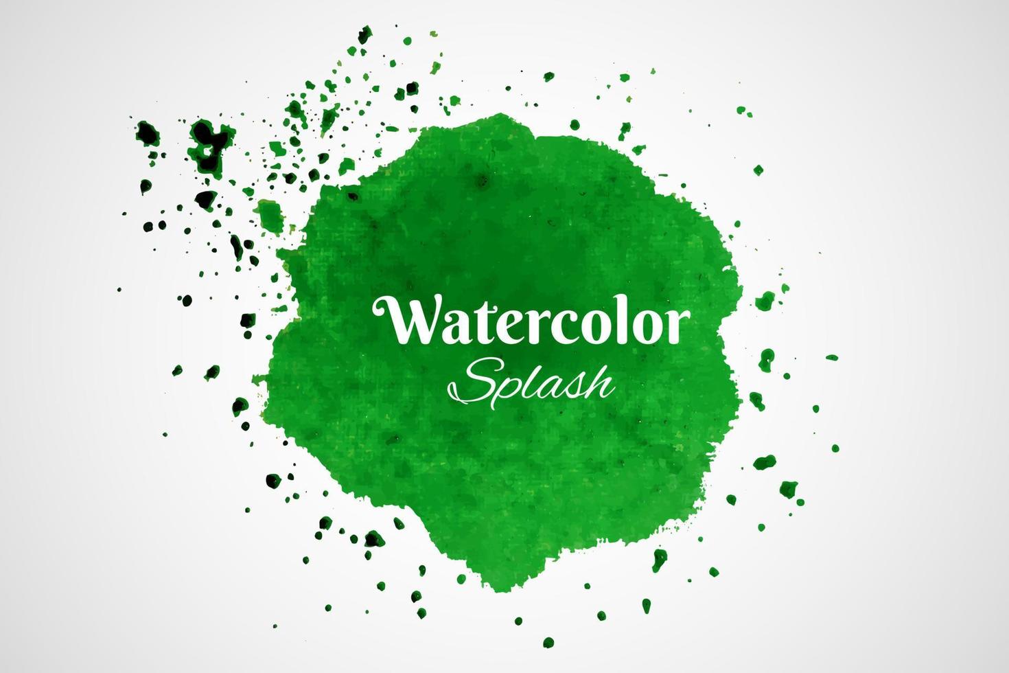 vector de salpicadura de color de agua dibujado a mano, mancha de salpicadura de color de agua aislada, fondo de mancha de salpicadura de color de agua,