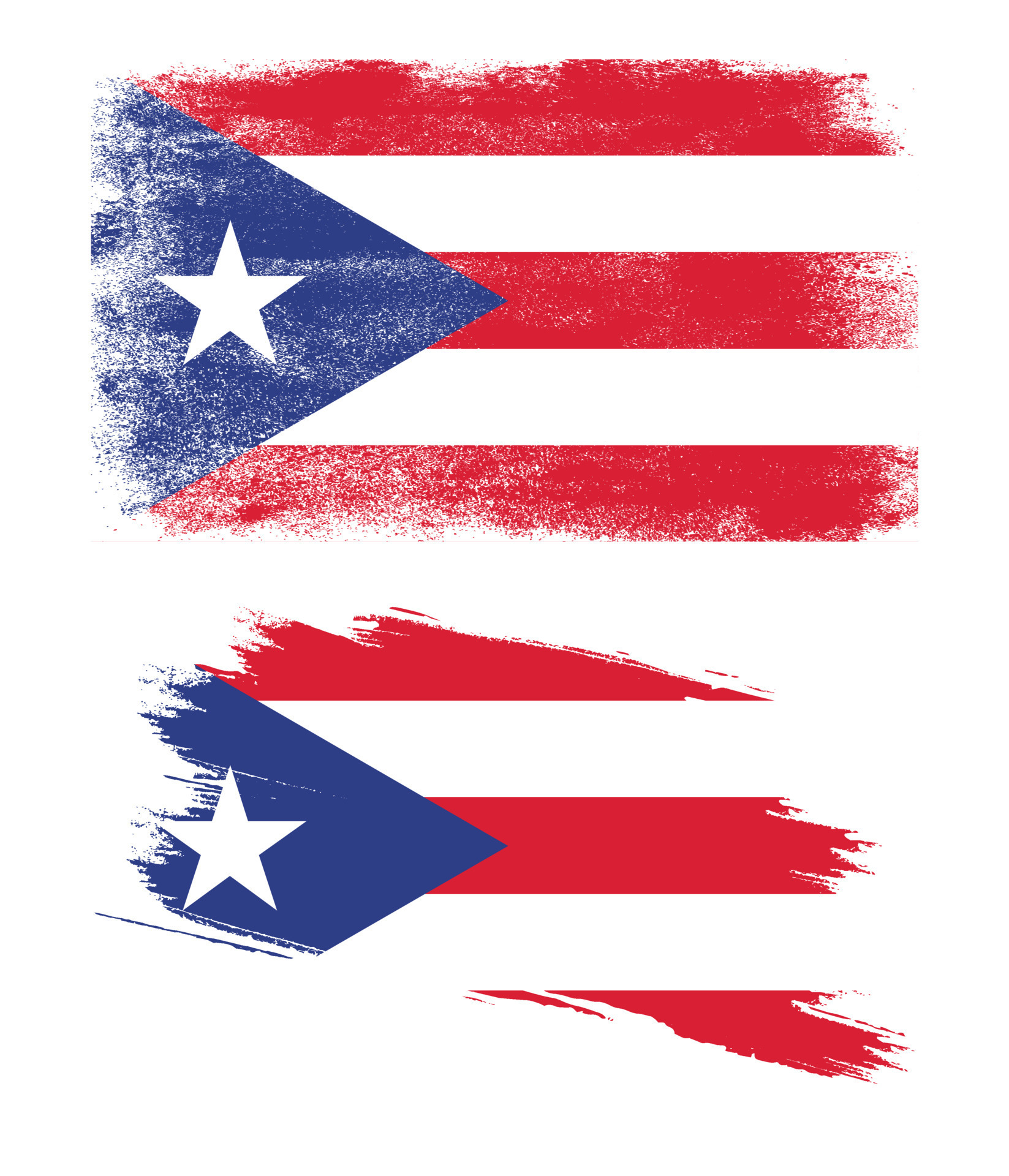 Puerto Rico flag with grunge texture 7492472 Vector Art at Vecteezy