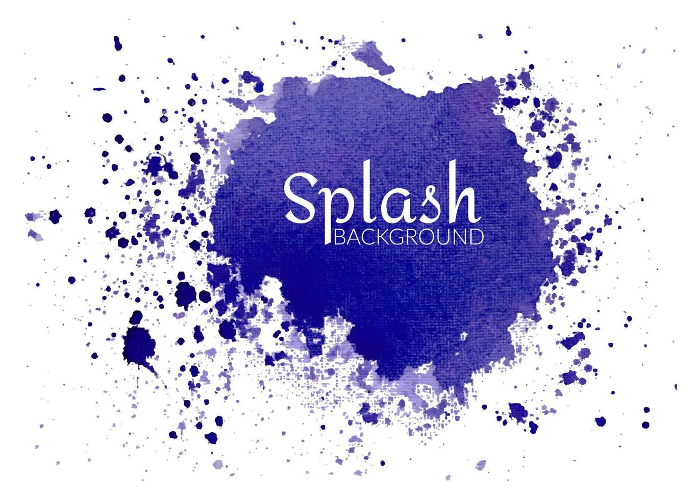 colorful Isolated watercolor splatter stain, Hand drew watercolor splash vector, Multicolored watercolor splash vector