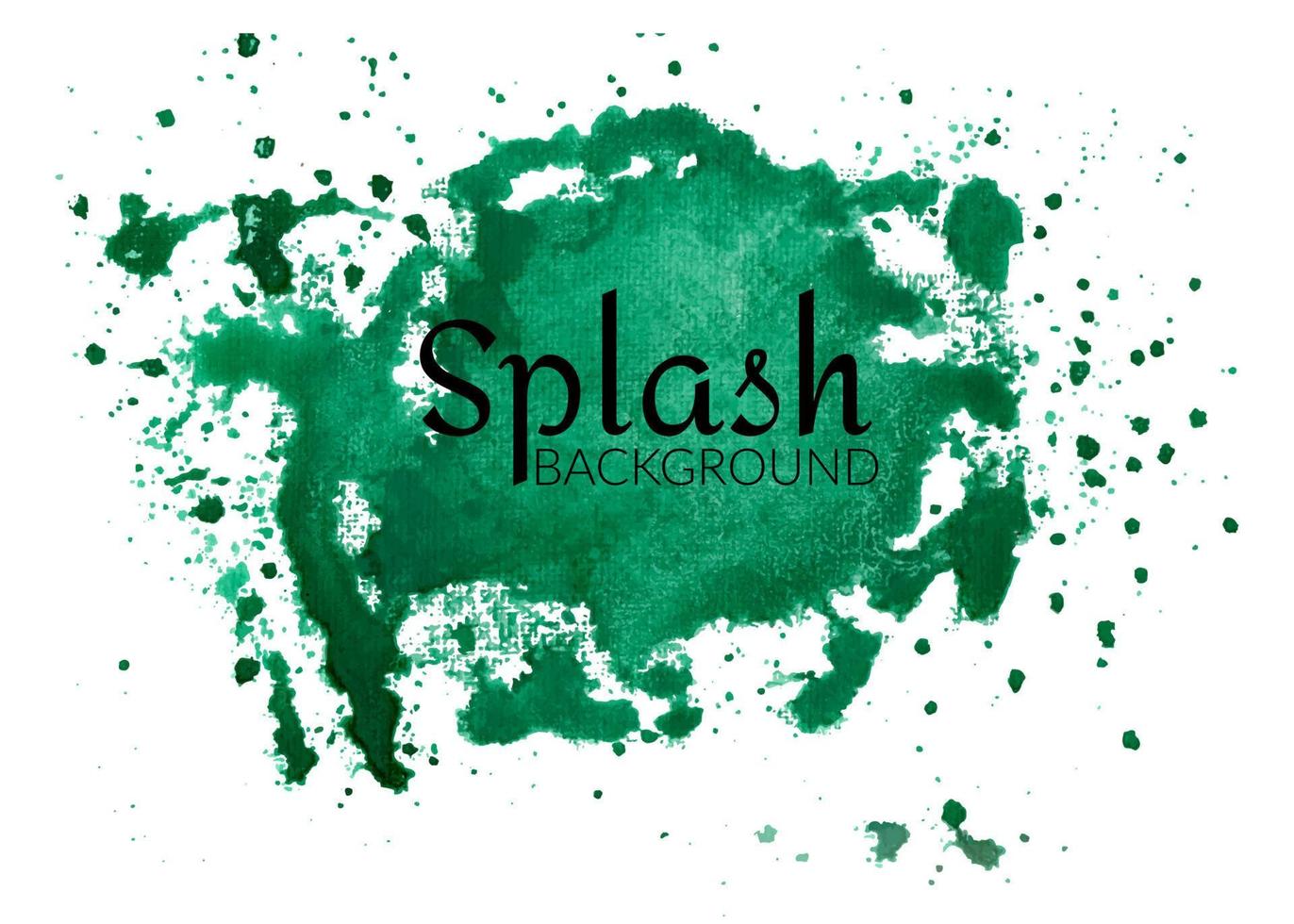 colorful Isolated watercolor splatter stain, Hand drew watercolor splash vector, Multicolored watercolor splash vector