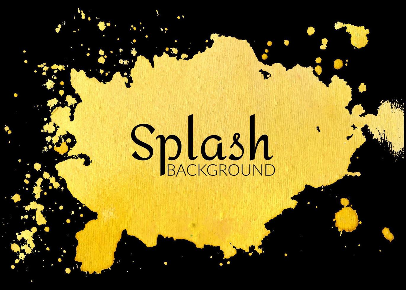 colorful Isolated watercolor splatter stain, Hand drew watercolor splash vector, Multicolored watercolor splash vector