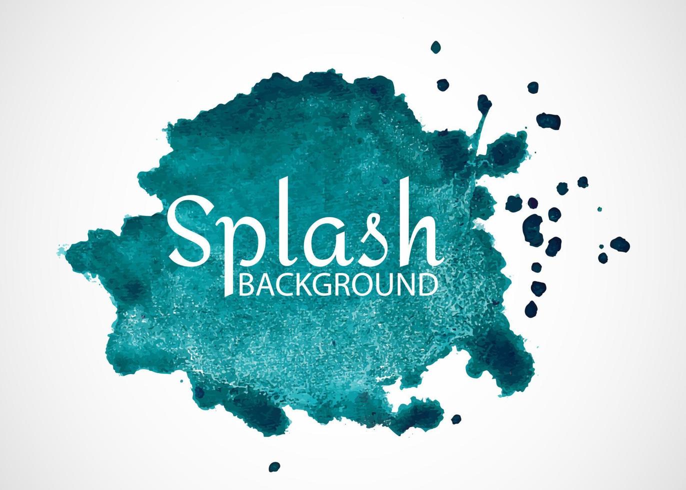 colorful Isolated watercolor splatter stain, Hand drew watercolor splash vector, Multicolored watercolor splash vector