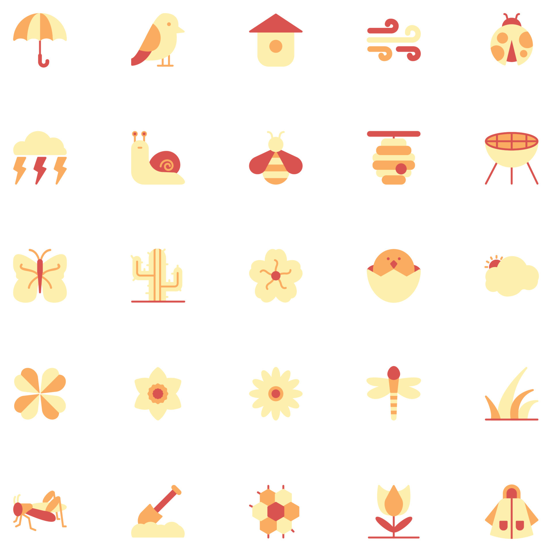 Spring Icon in Flat Style For Any Purposes. Perfect For Website Mobile ...