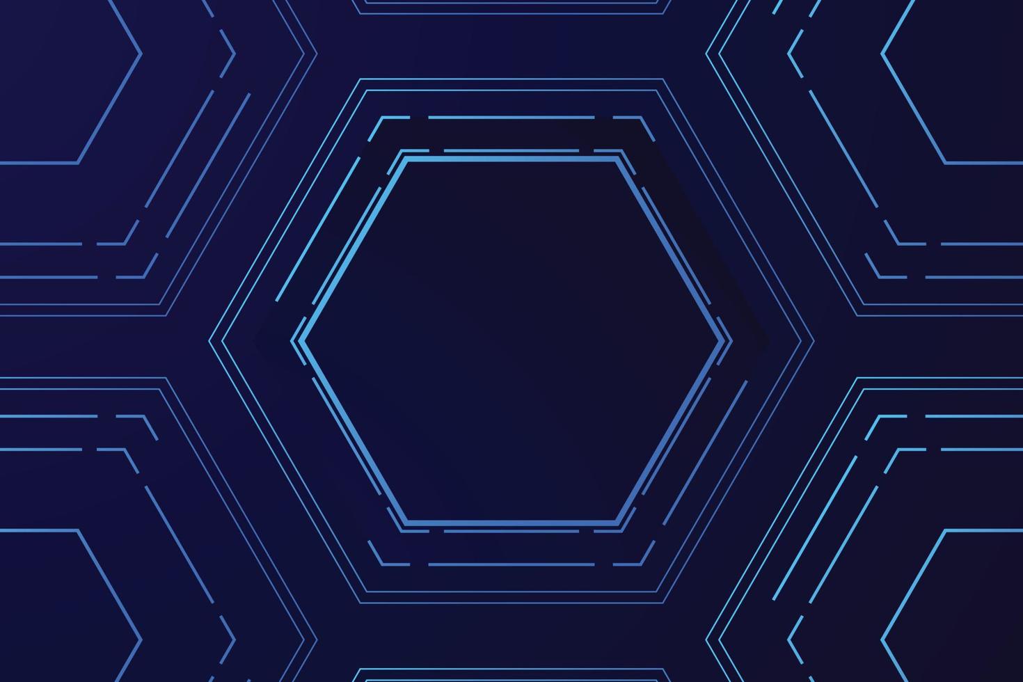 vector sci fi hexagonal futuristic pattern, innovation future