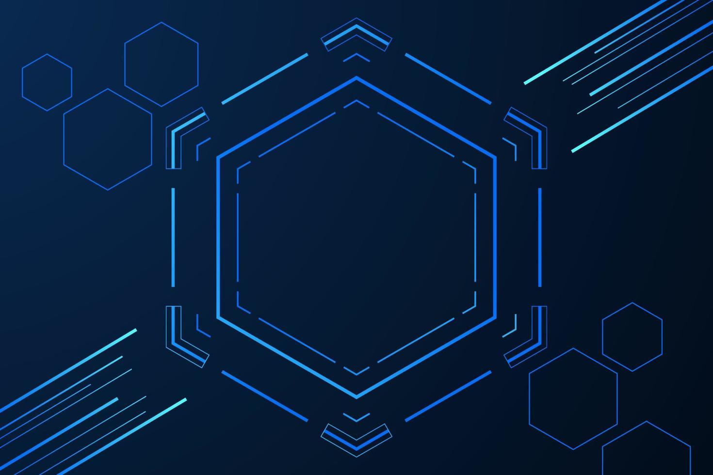 vector sci fi hexagonal futuristic pattern, innovation future technology background,