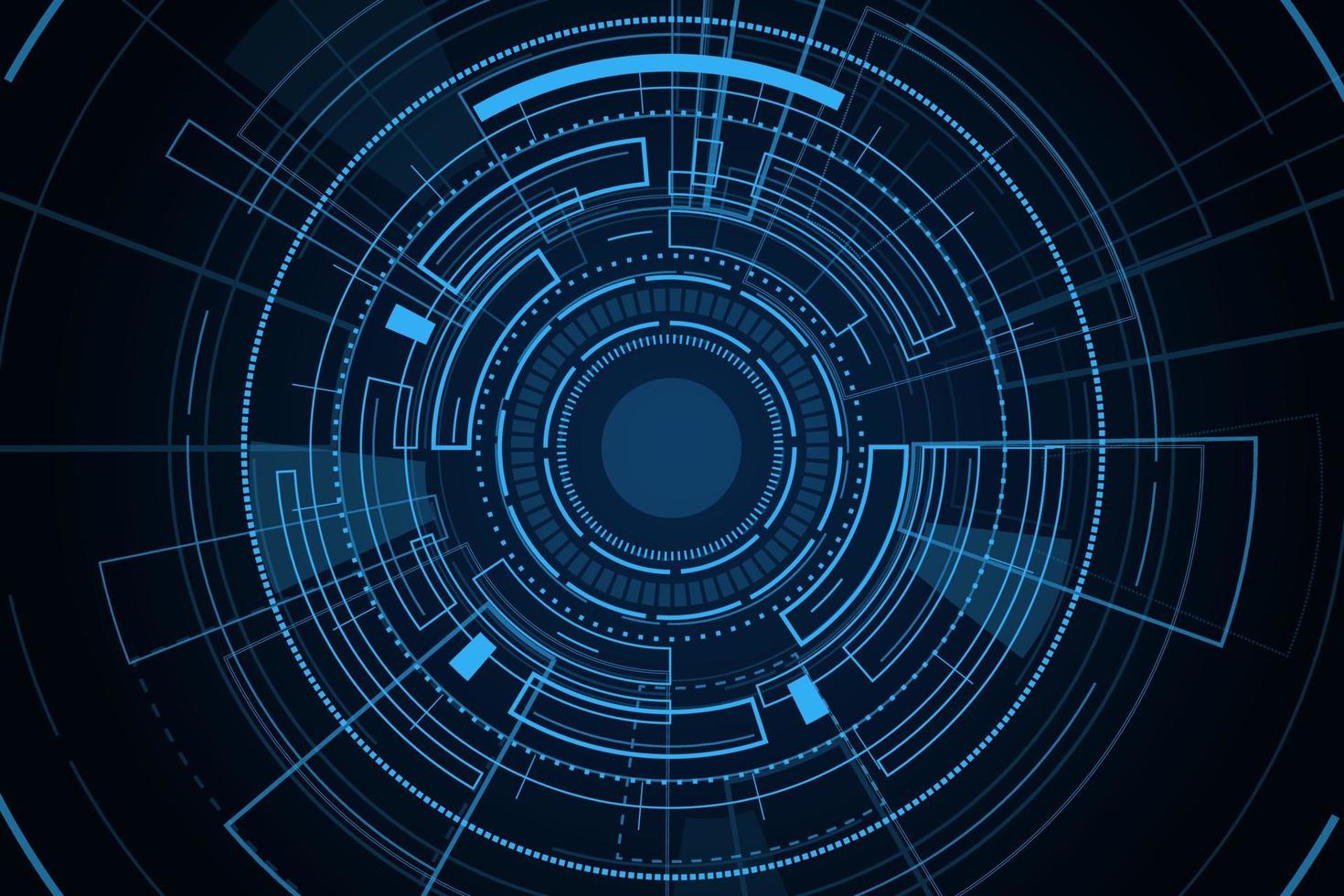 Futuristic technology abstract template , innovative virtual user interfaces , HUD , arrow speed background vector
