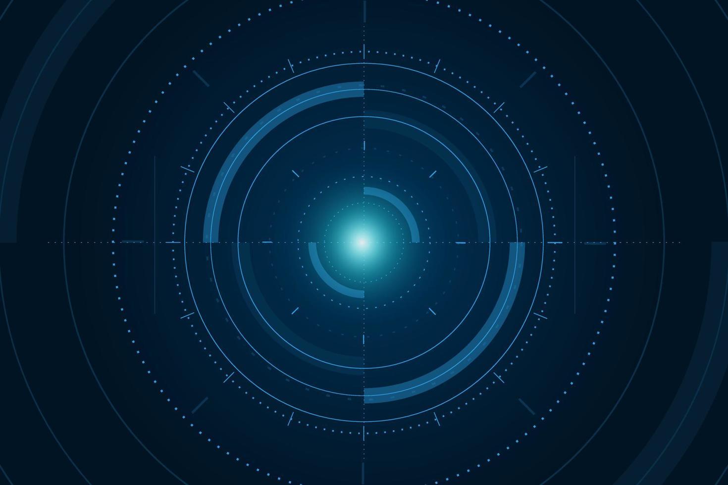 Futuristic technology abstract template , innovative virtual user interfaces , HUD , arrow speed background vector