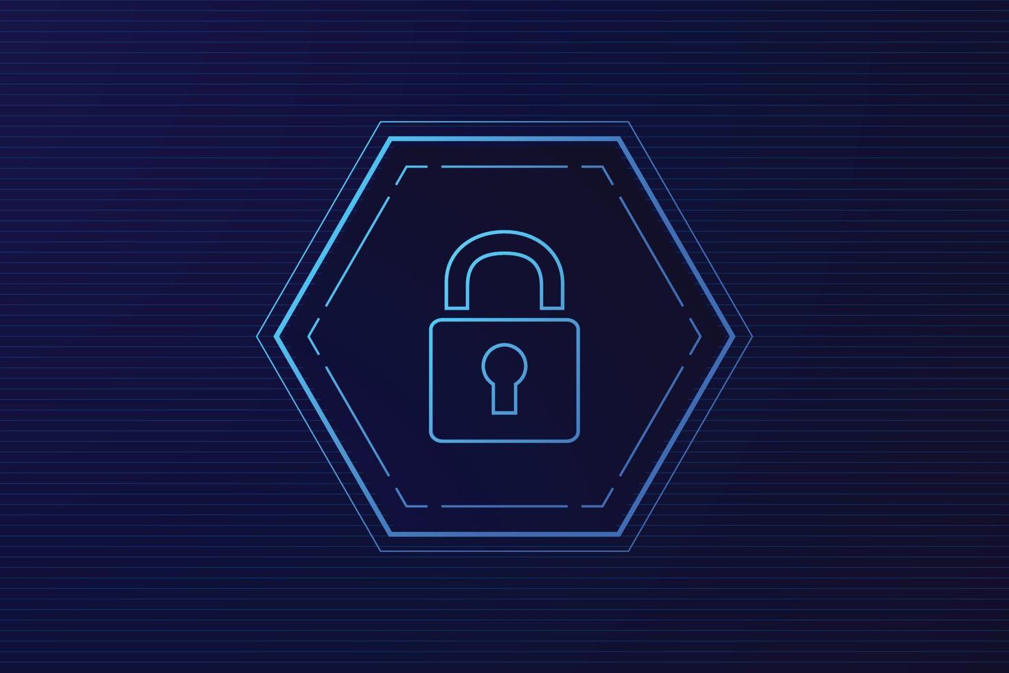 Cyber security technology concept , Shield With Keyhole icon  , personal data , vector