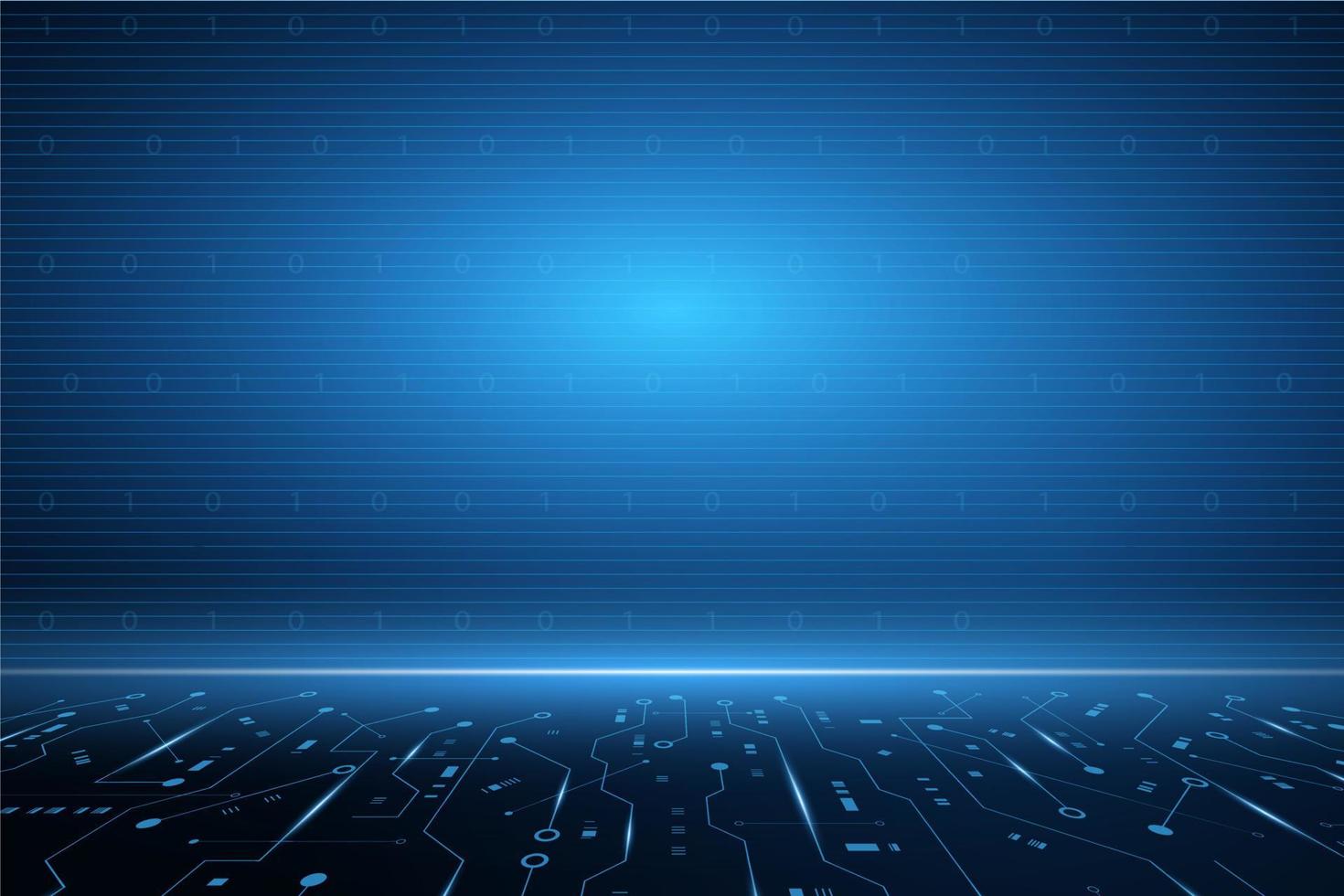Vector futuristic technology background , Electronic motherboard , Communication and engineering concept