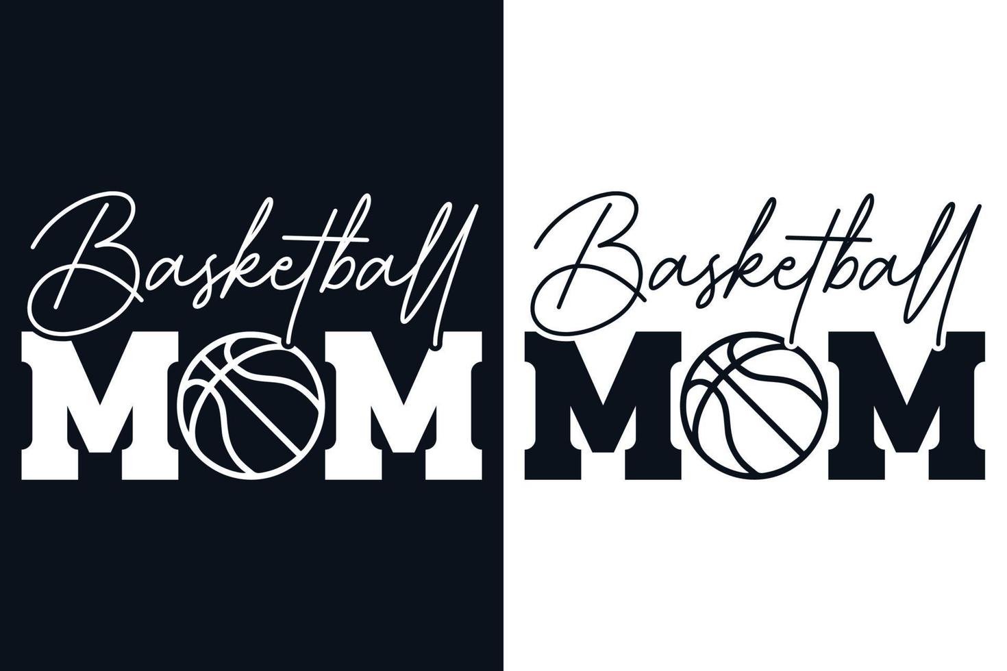 Basketball Mom T shirt Design.eps 7494160 Vector Art at Vecteezy