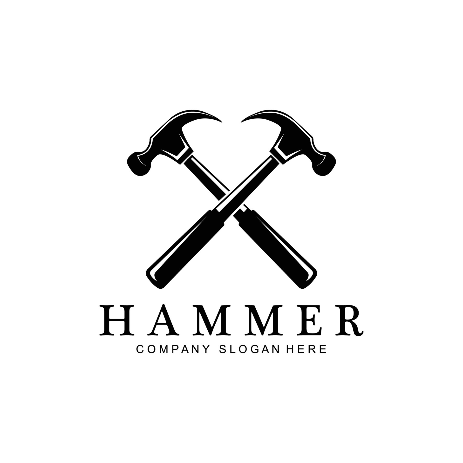Hammer Logo Vector Art, Icons, and Graphics for Free Download