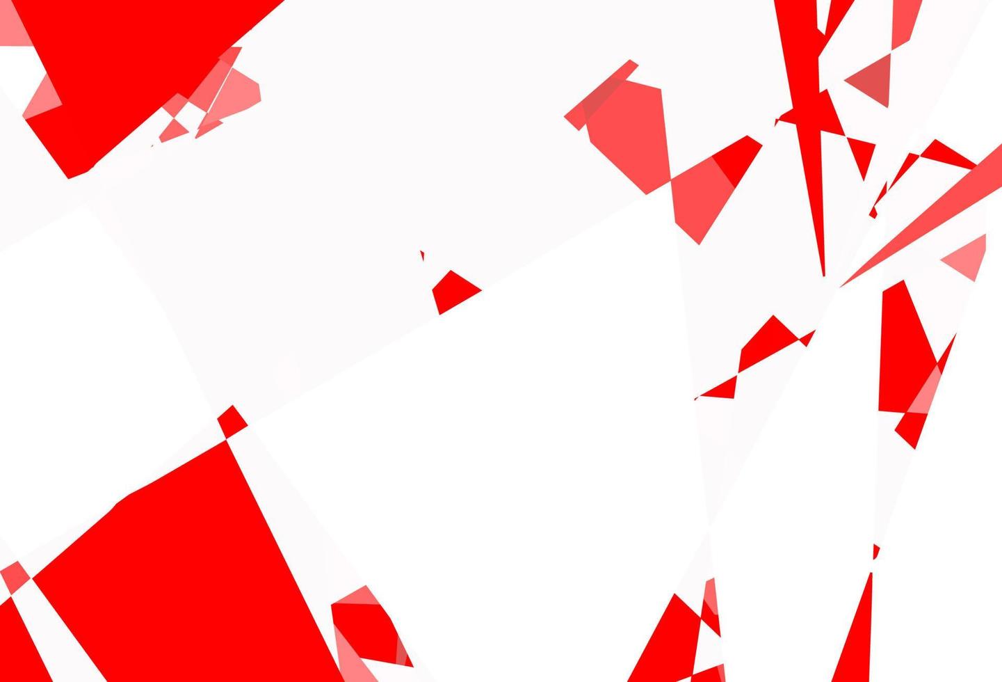 Light Red vector texture with random triangles.