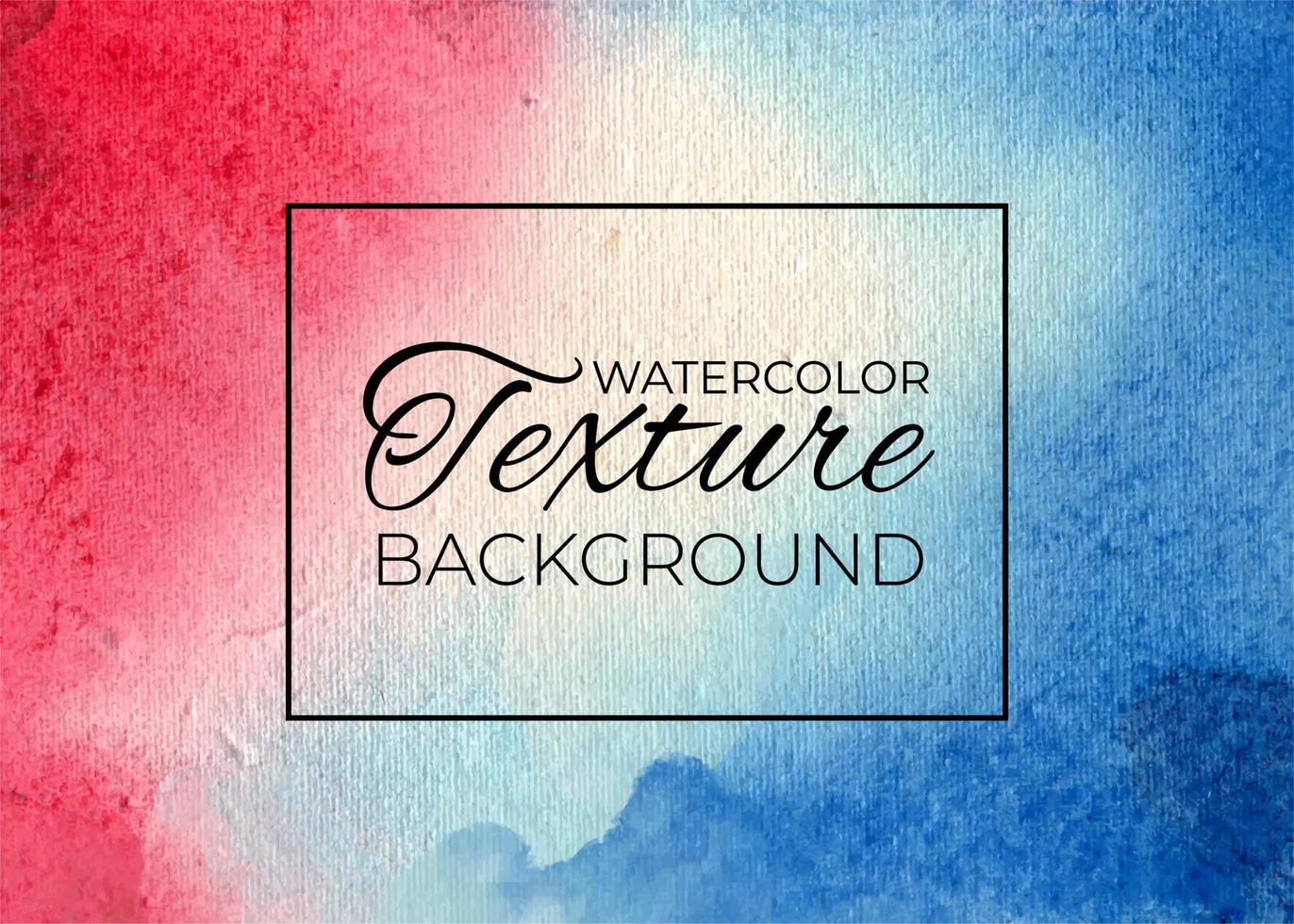 Abstract colorful soft watercolor texture background vector