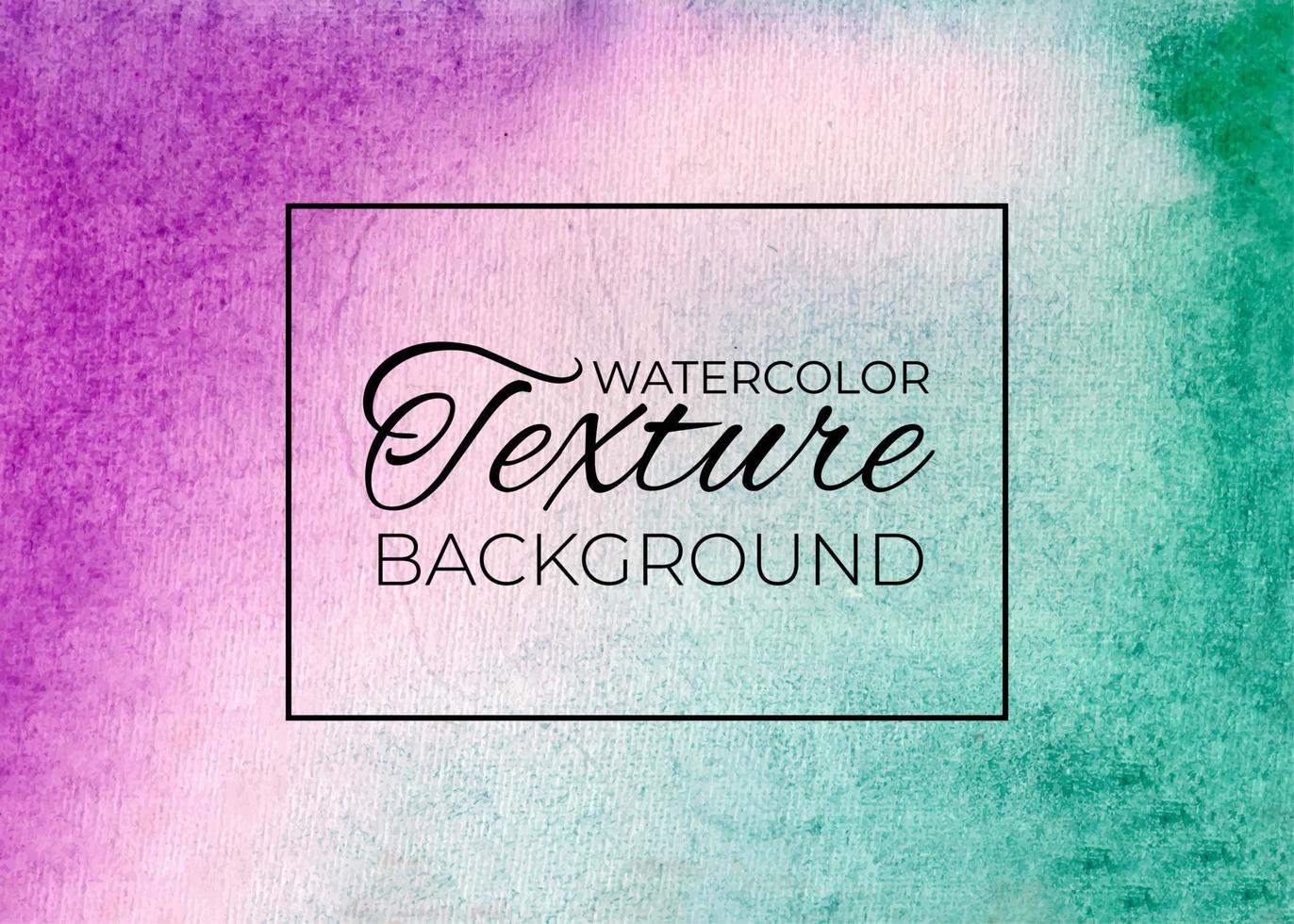 Abstract colorful soft watercolor texture background vector