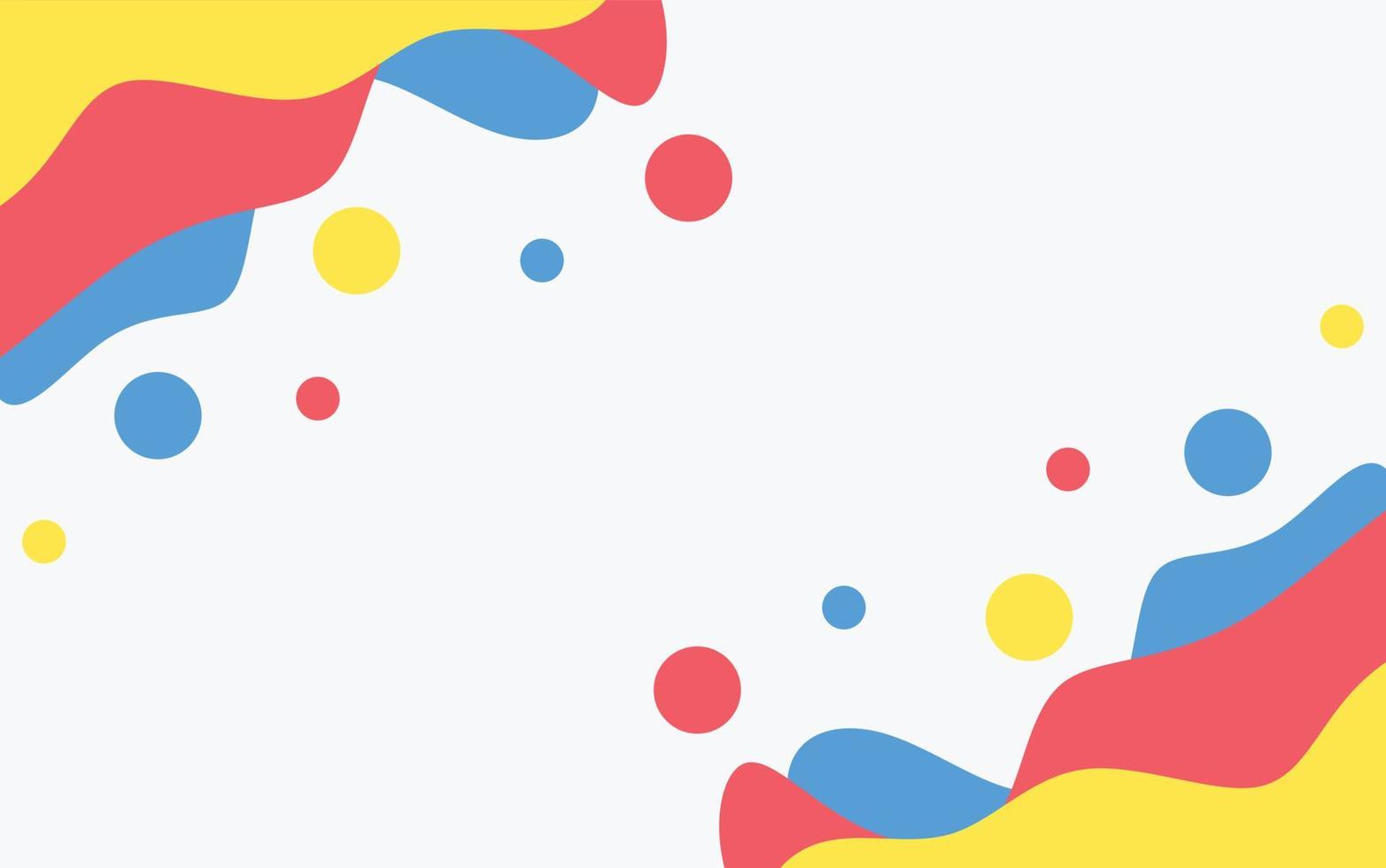 full color abstract fluid gradient illustration vector for background