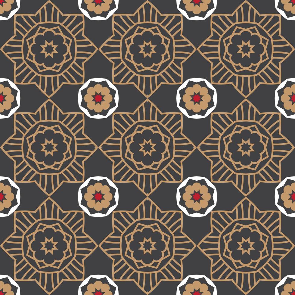 Illustration of tiles textured pattern vector