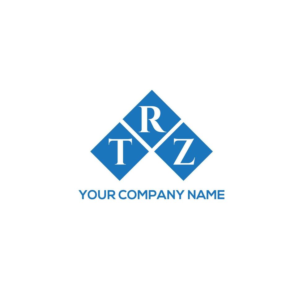 TRZ creatTRZ letter logo design on white background. TRZ creative initials letter logo concept. TRZ letter design.ive initials letter logo concept. TRZ letter design. vector