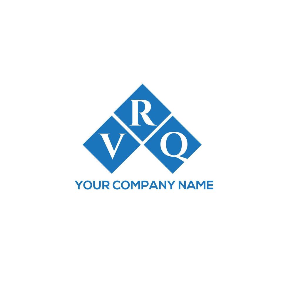 VRQ creative initials letter logo concept. VRQ letter design.VRQ letter logo design on white background. VRQ creative initials letter logo concept. VRQ letter design. vector