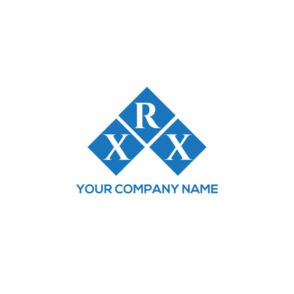 XRX letter logo design on white background. XRX creative initials letter logo concept. XRX letter design. vector