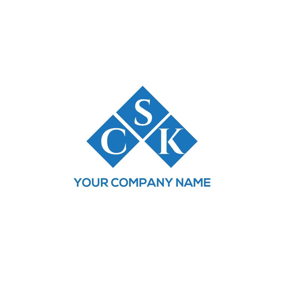 CSK creative initials letter logo concept. CSK letter design.CSK letter logo design on white background. CSK creative initials letter logo concept. CSK letter design. vector