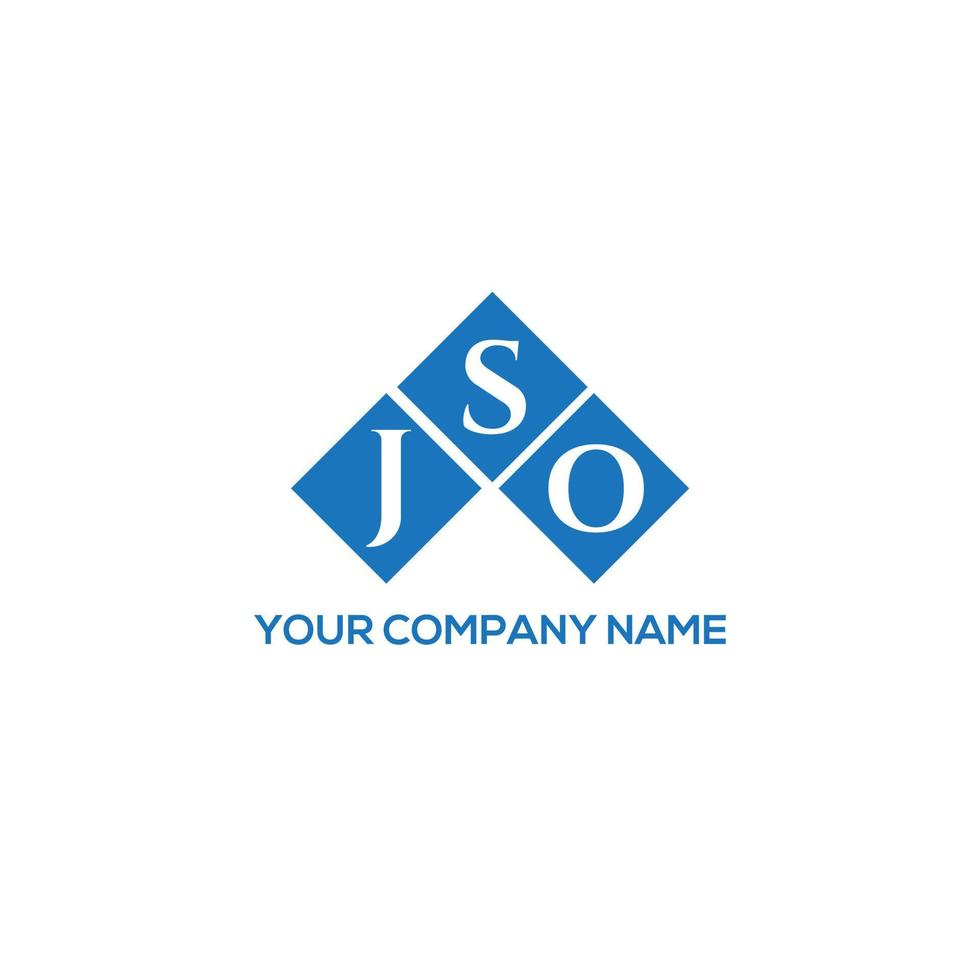 . JSO letter design.JSO letter logo design on white background. JSO creative initials letter logo concept. JSO letter design.JSO letter logo design on white background. J vector