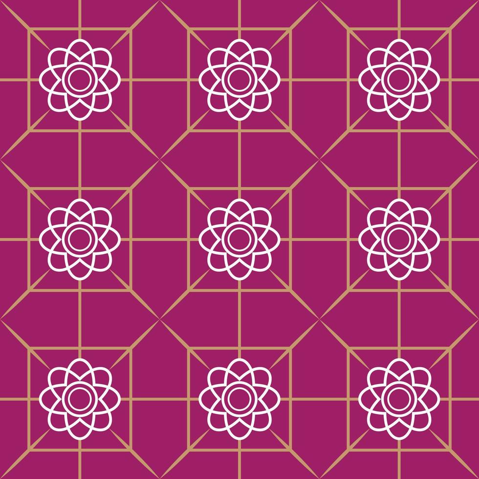 flor, seamless, patrón, plano de fondo vector