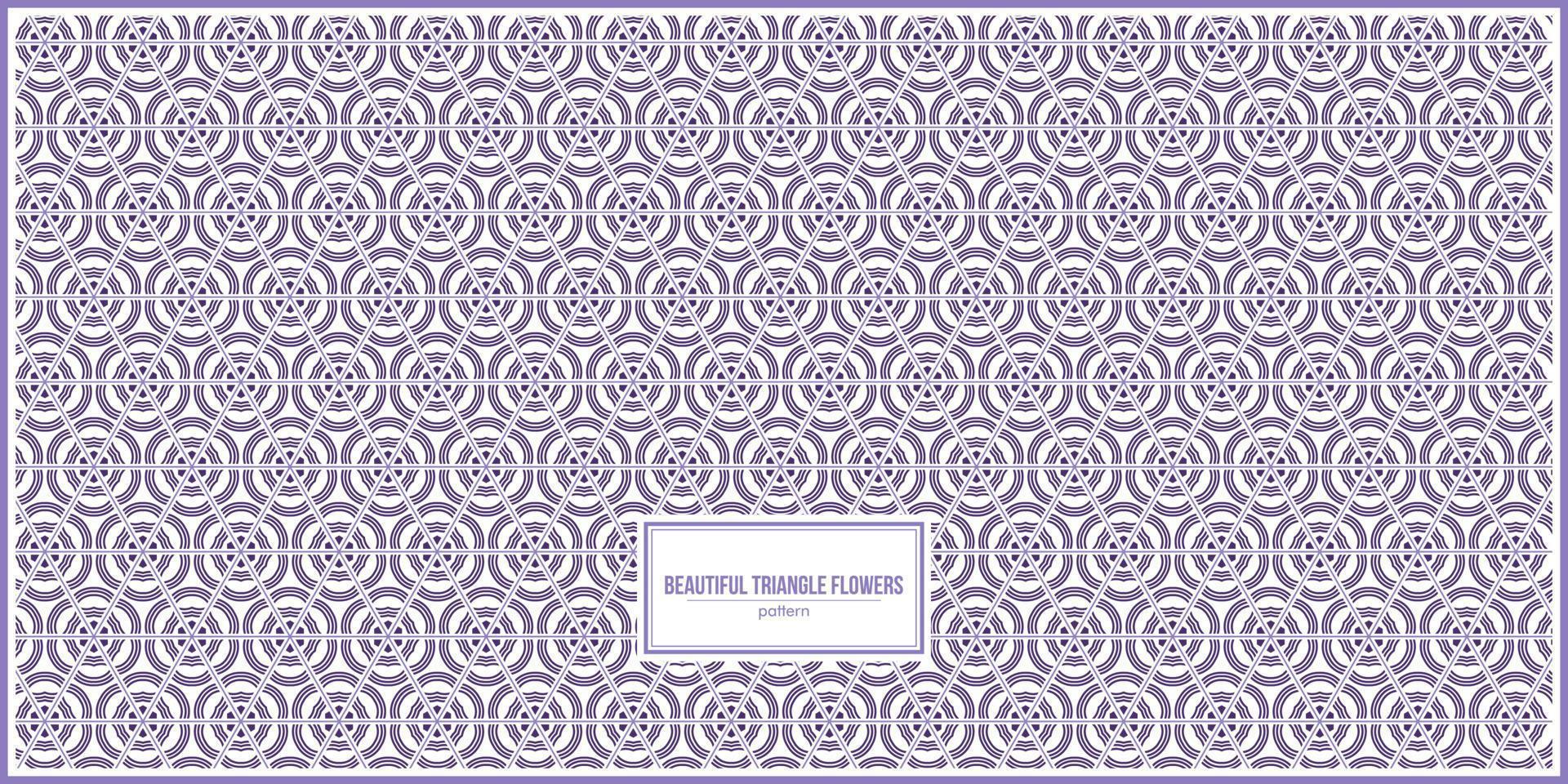 beautiful purple flower shape pattern vector