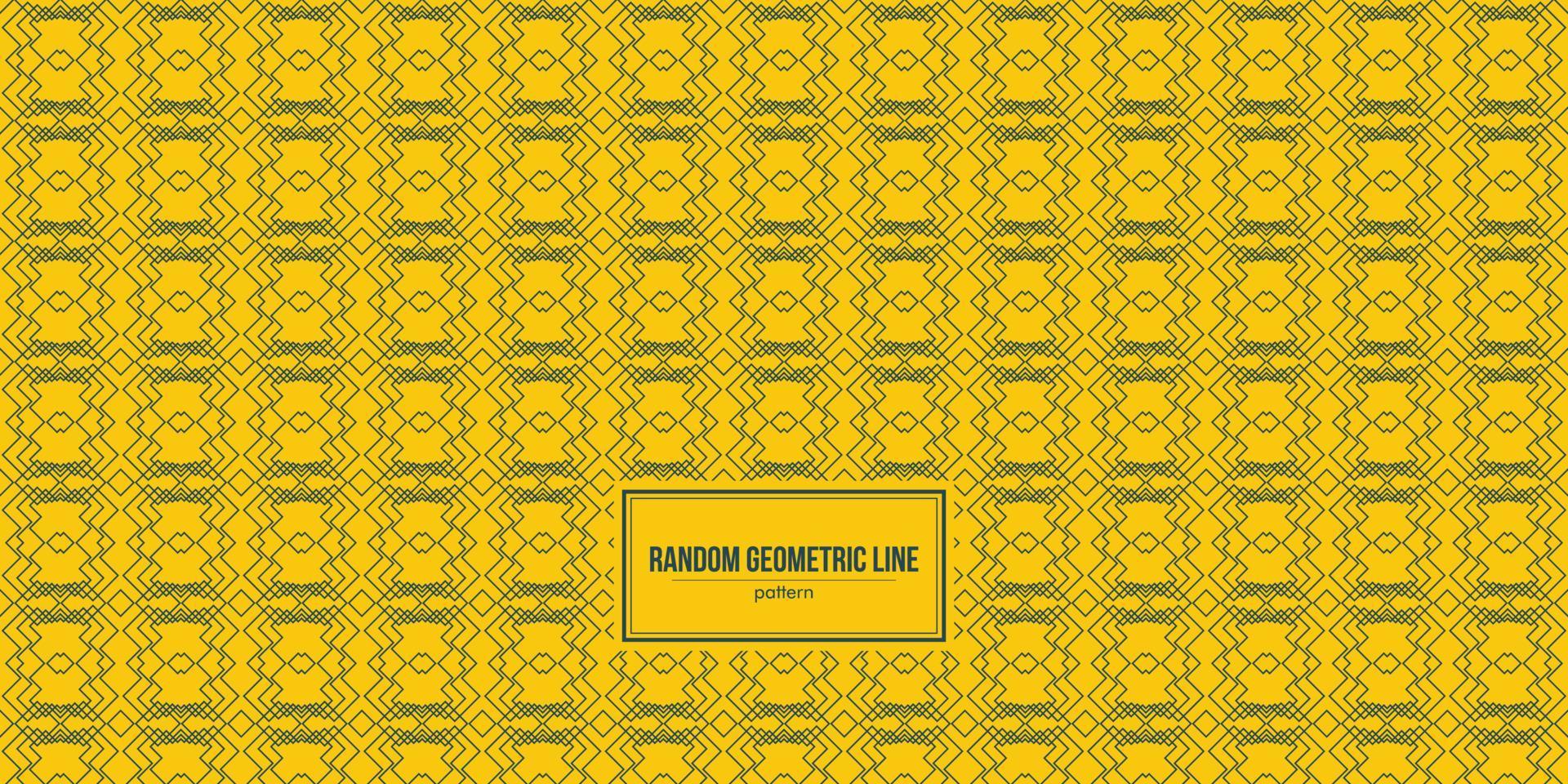 random pattern consisting of geometric lines vector