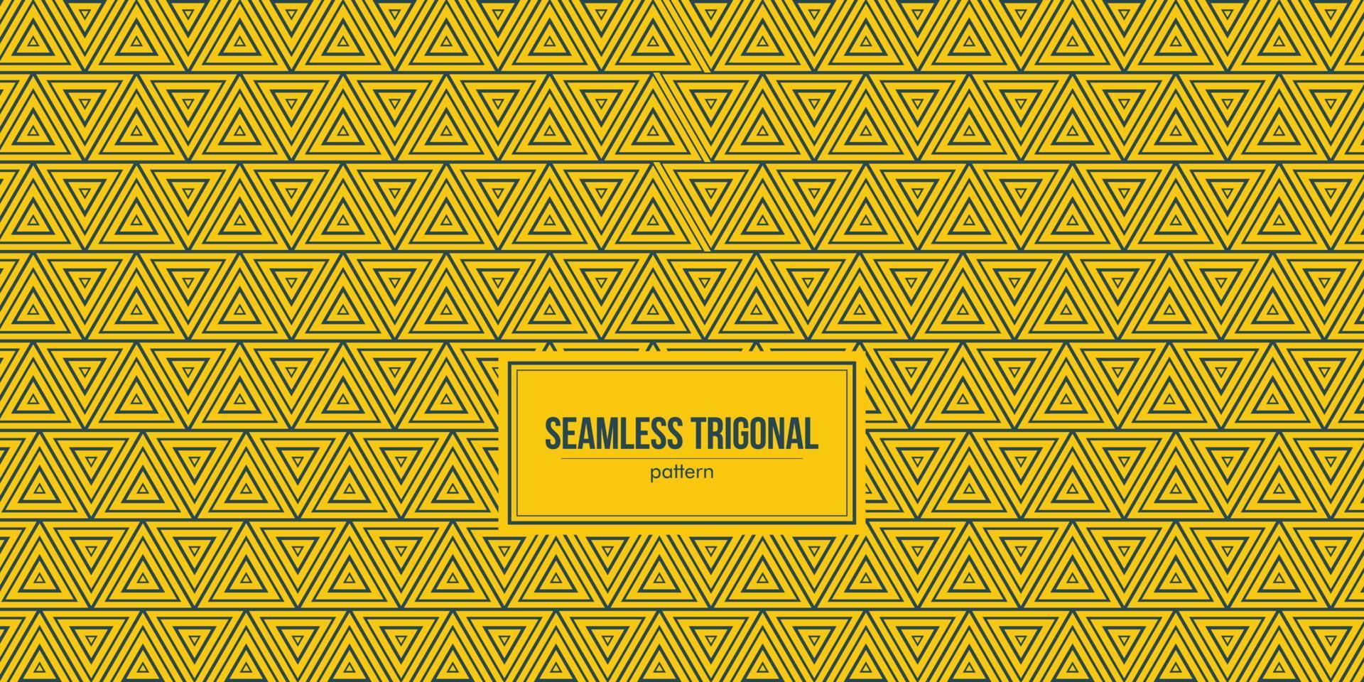 trigonal pattern on a yellow background vector