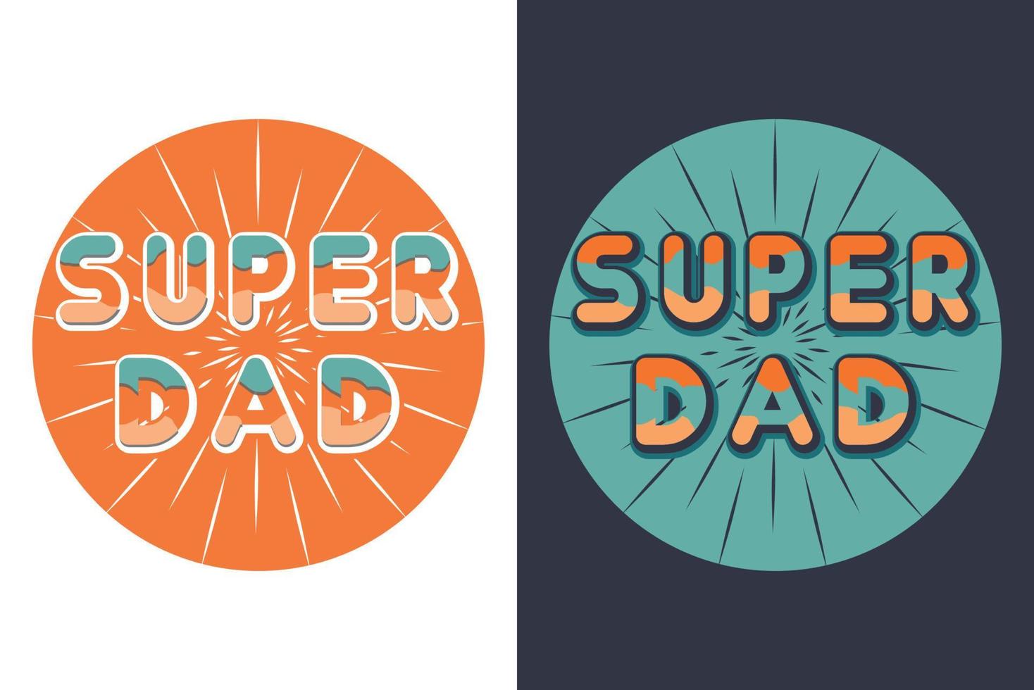 Happy fathers day t shirt design vector