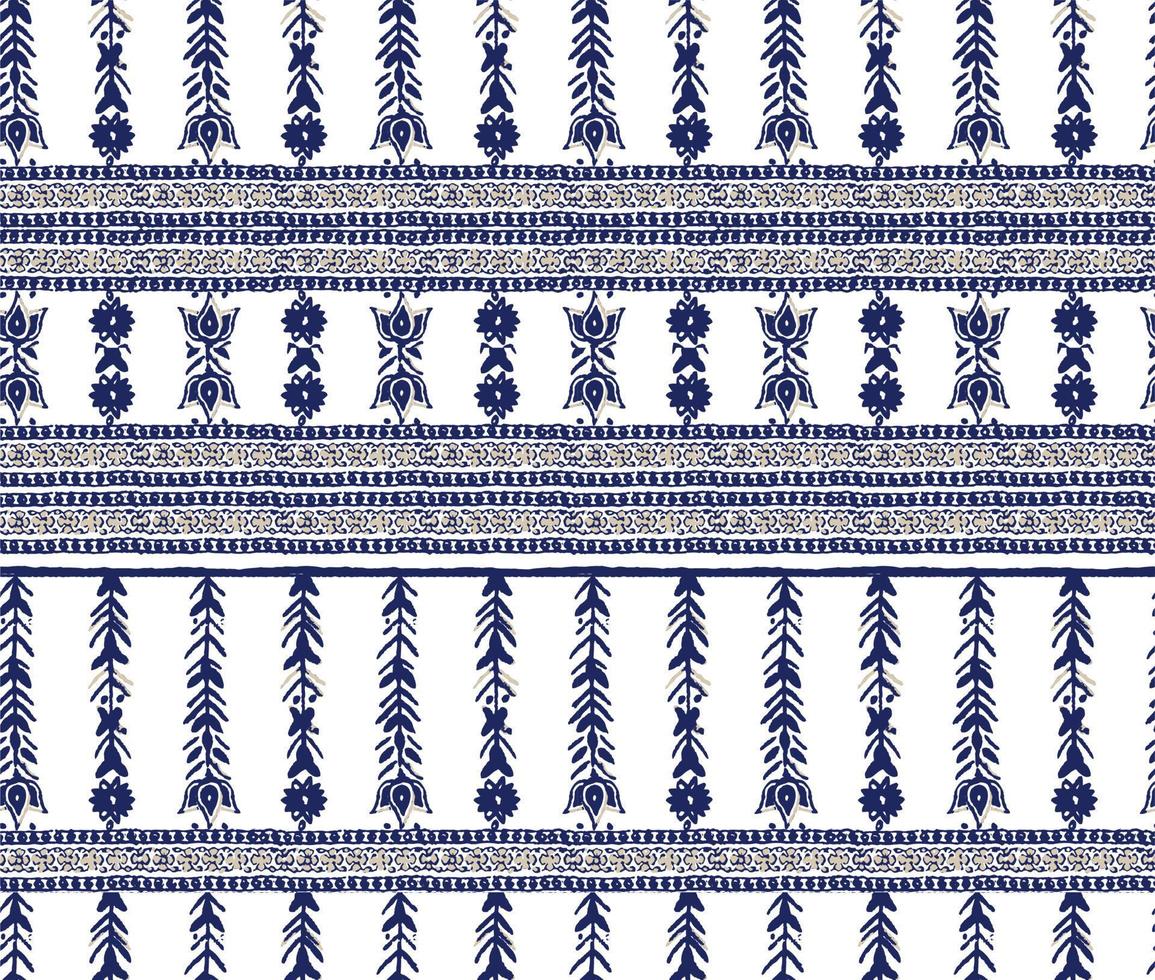 elegant ethnic pattern with boho elements, handmade herringbone perfect for textil and decoration vector