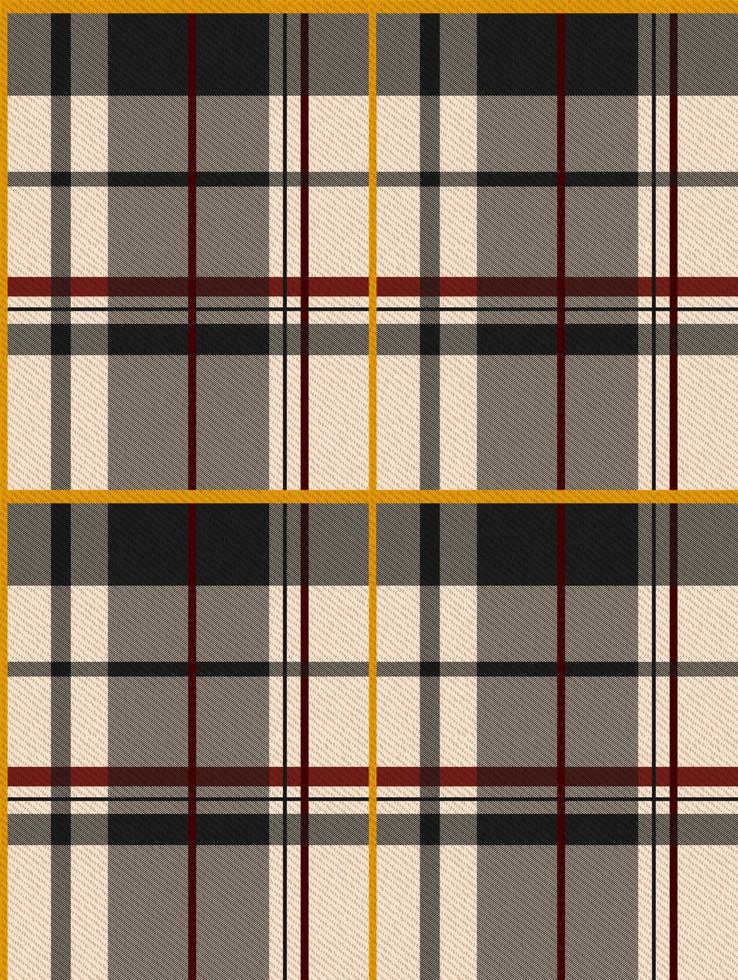 Woven plaid vector pattern for textiles and decoration