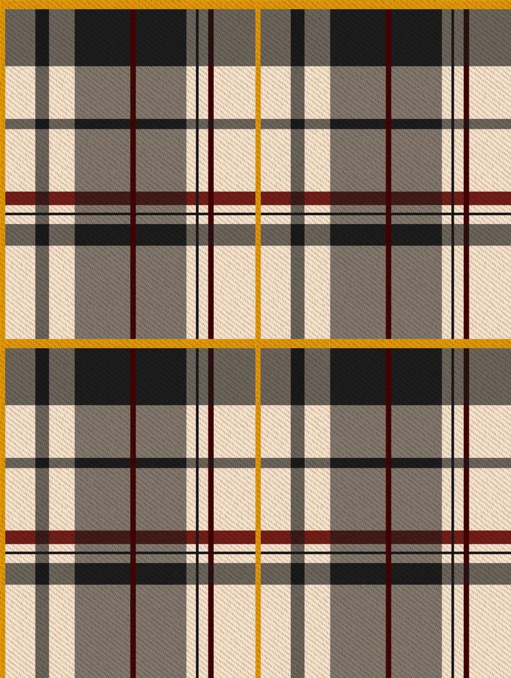 Woven plaid vector pattern for textiles and decoration