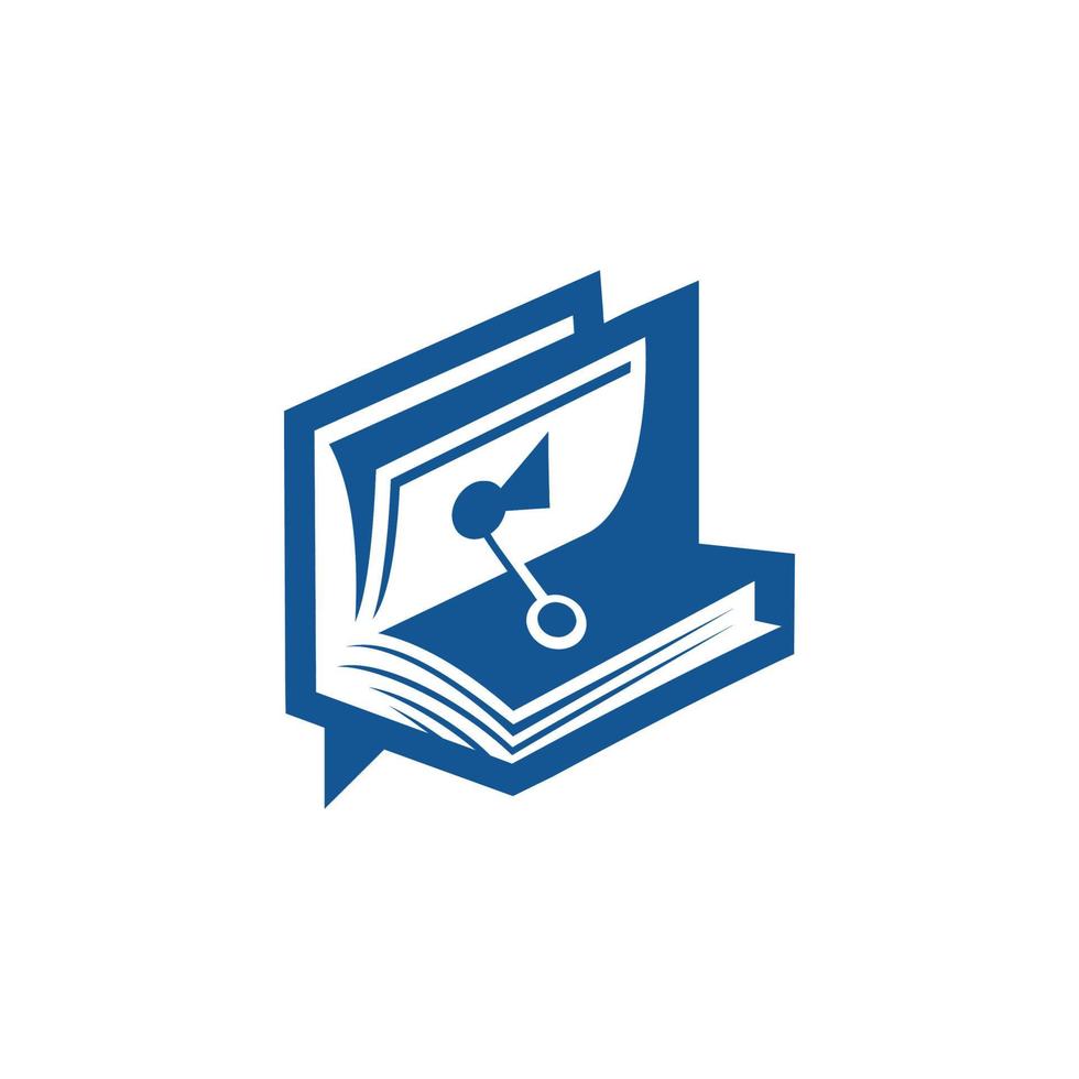 open the book logo vector